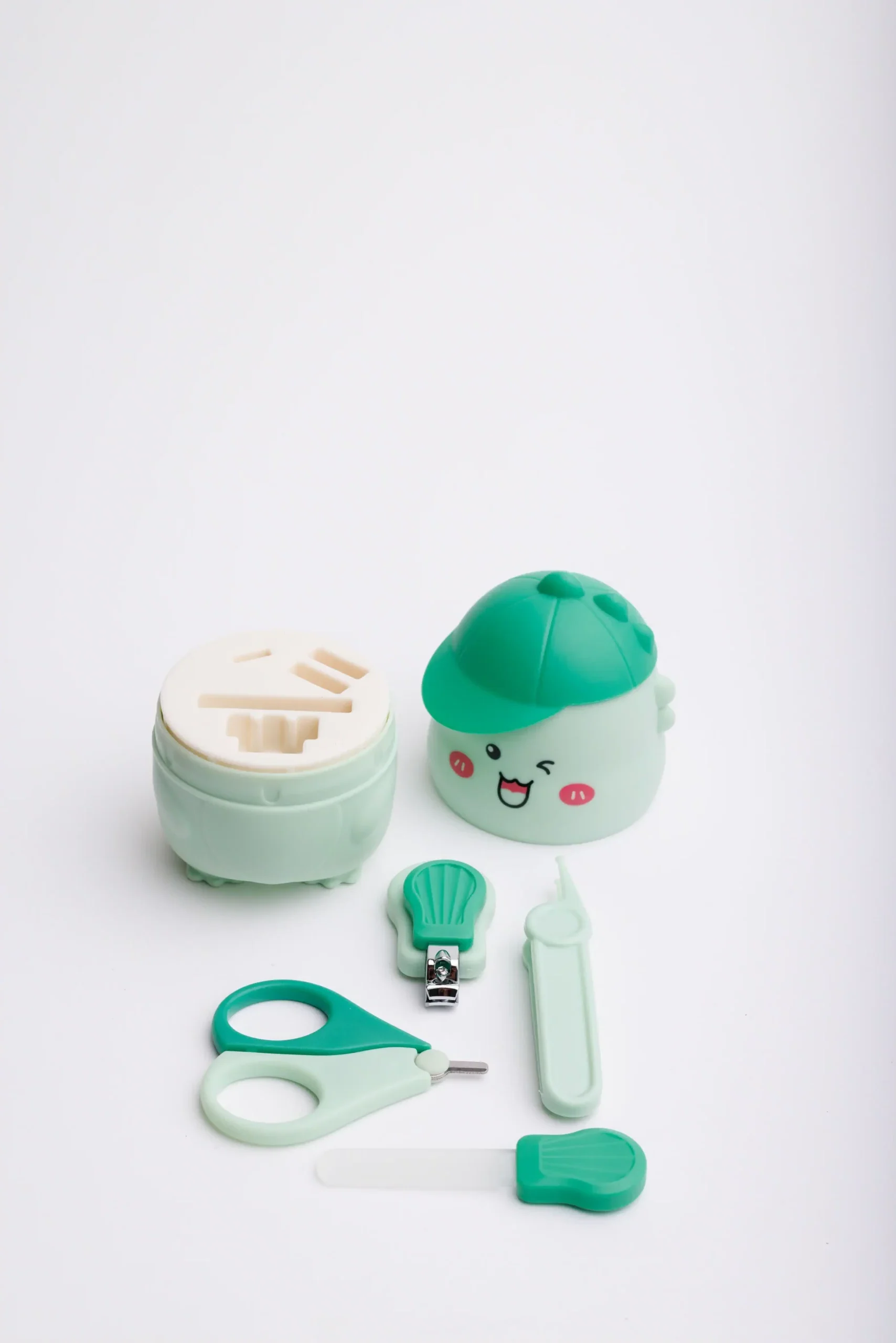 Dinosaur Nail Cilpper Set -4 Pieces Grooming Kit - Image 9