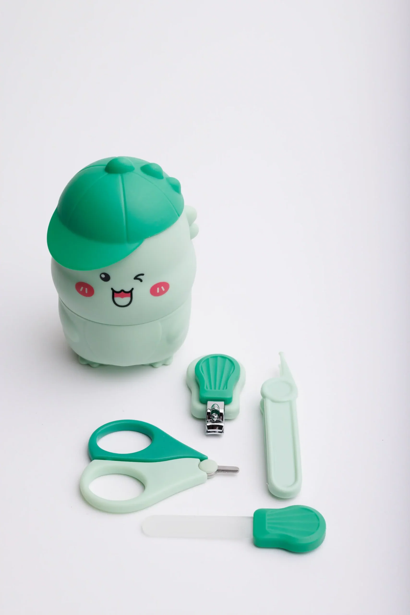 Dinosaur Nail Cilpper Set -4 Pieces Grooming Kit - Image 10