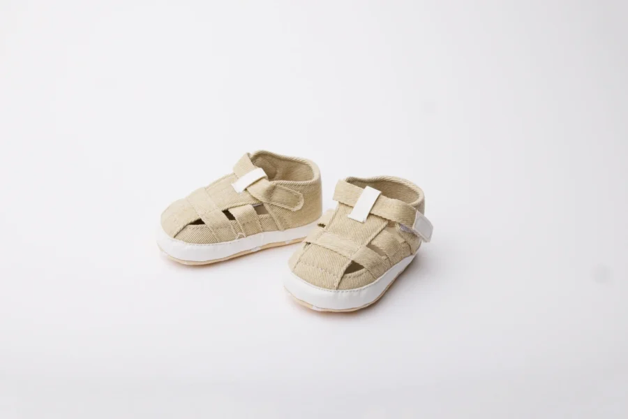Baby Infant Boys Sandals Canvas Soft Sole Non-Slip Closed Toe - Image 3