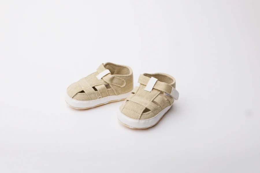 Baby Infant Boys Sandals Canvas Soft Sole Non-Slip Closed Toe - Image 4