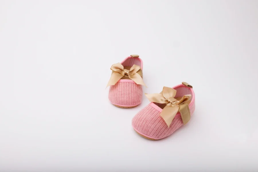 Baby Moo Kids-Girls Cotton Booties - Image 2