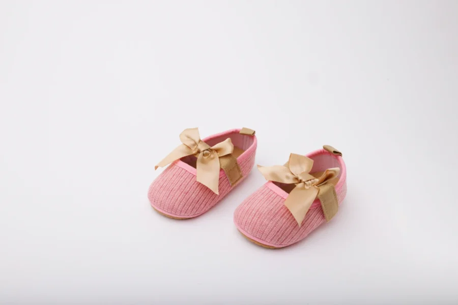Baby Moo Kids-Girls Cotton Booties - Image 3