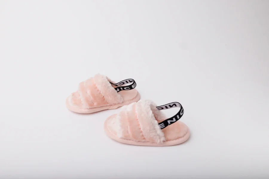 Baby Girl Fluffy Slippers - Image 6