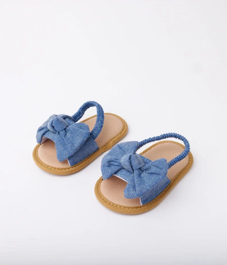 Baby Girl Bowknot Sandals, Baby Bowknot Dot Stripe Shoes