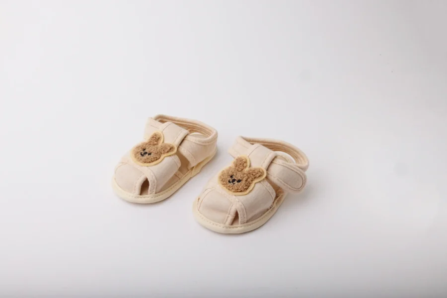 Cute Bear Soft Sole Little Walkers Sandal - Image 2