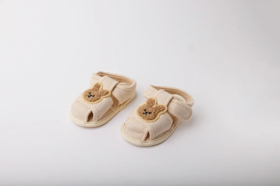 Cute Bear Soft Sole Little Walkers Sandal - Image 3