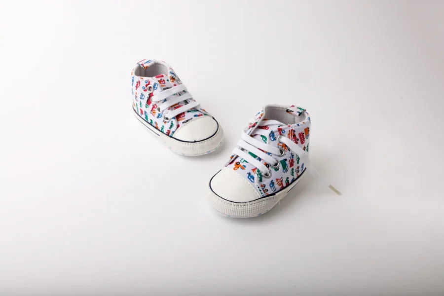 Boys' Casual Lace-Up Sneakers Infant Walking Shoes - Image 2
