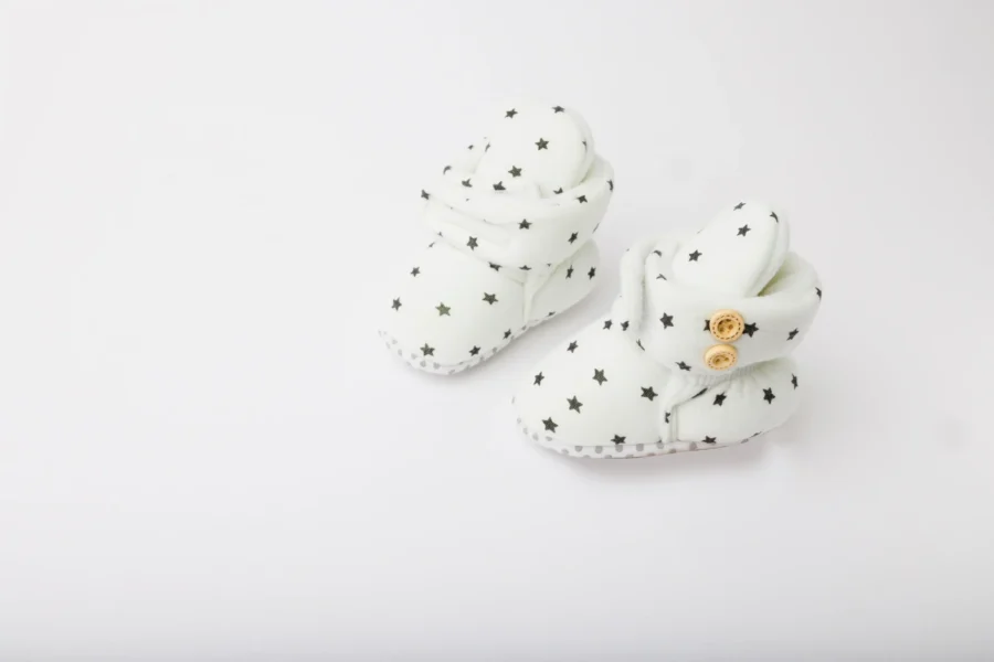 Baby Cozy Fleece Booties With Grippers - Image 2