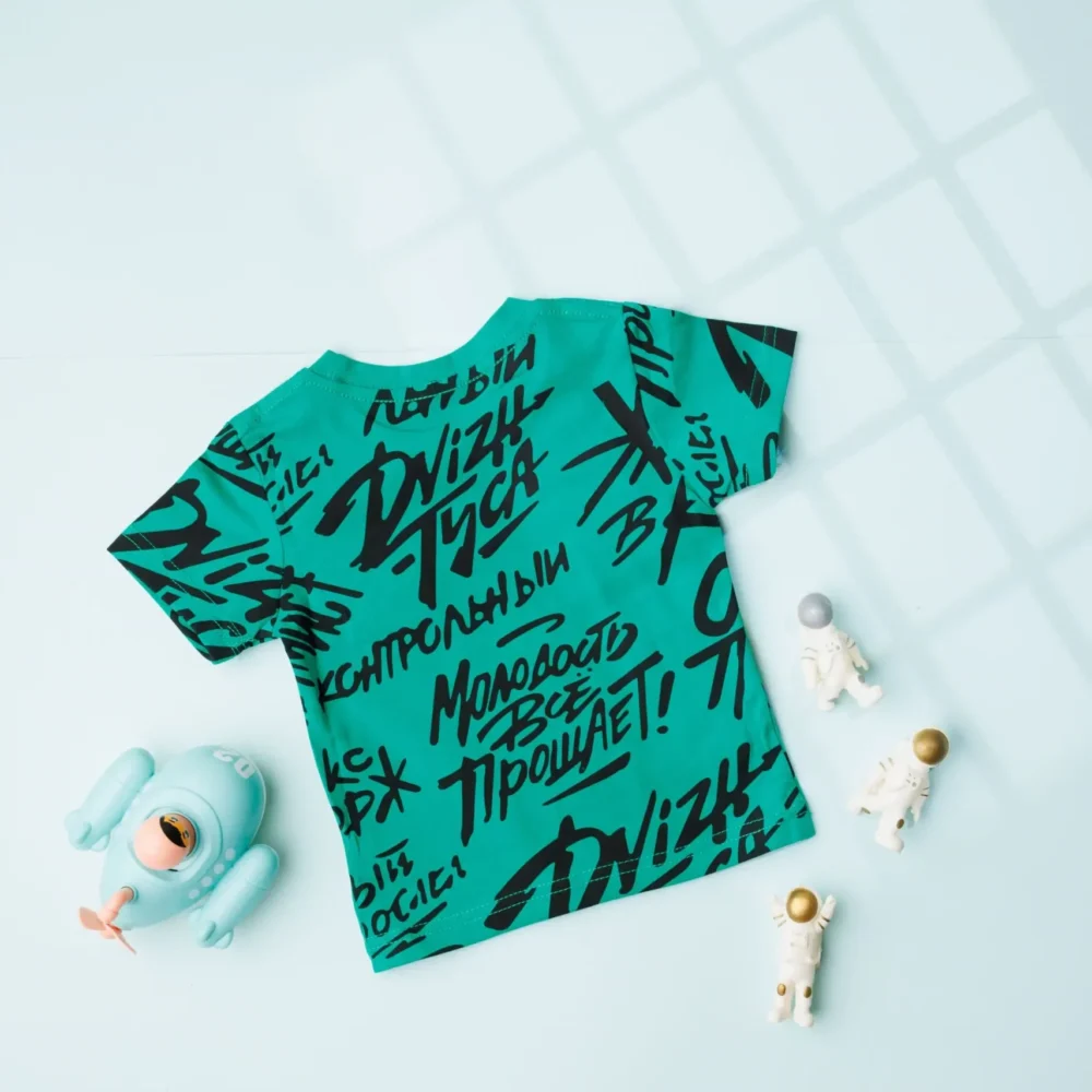 Typography printed Cotton T-Shirt
