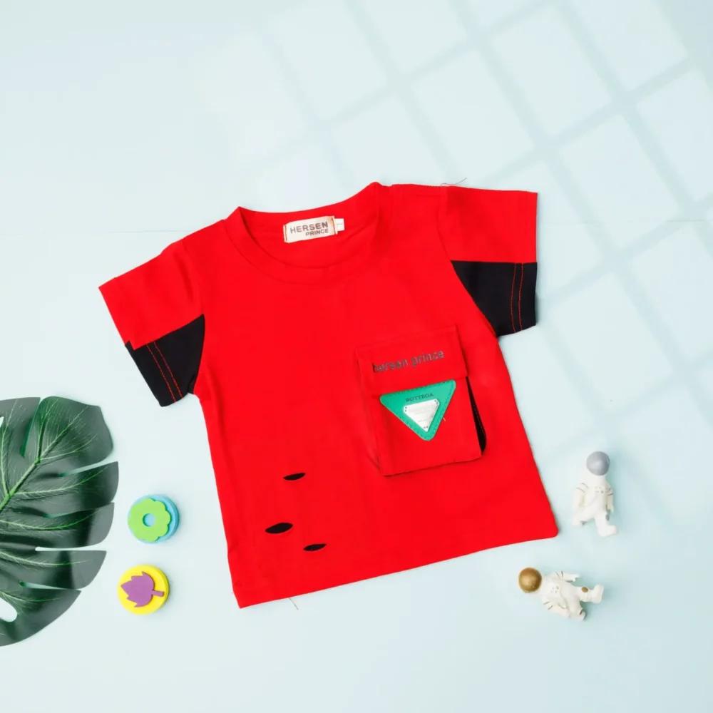 Boys T-Shirt - Crew Neck - Half Sleeves