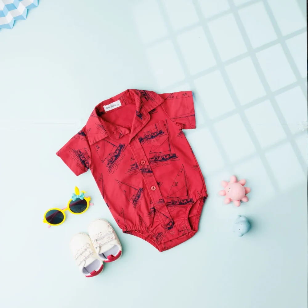 Piece Printed Long Sleeves Bodysuit