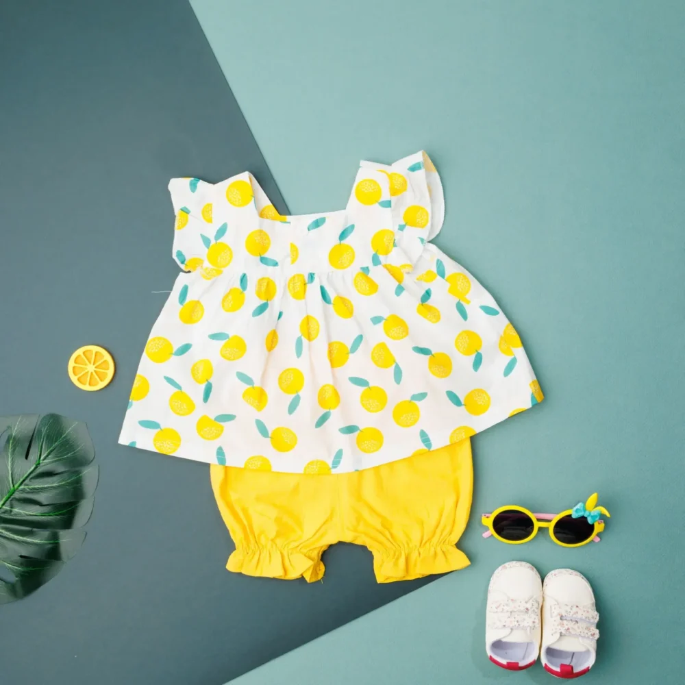 Girls Top And Short summer set