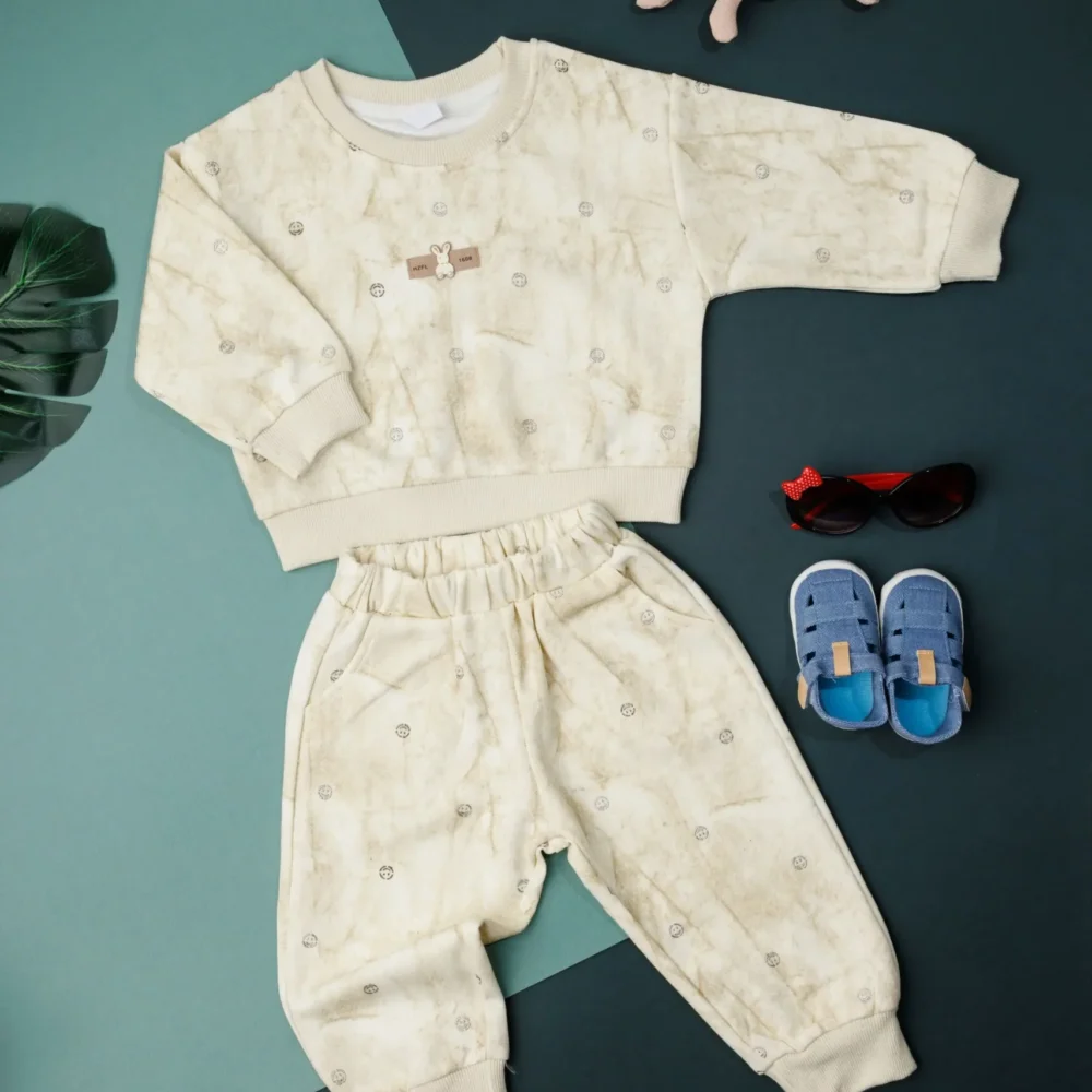 Girls Fleece Sweatshirt & Joggers Sweatsuit