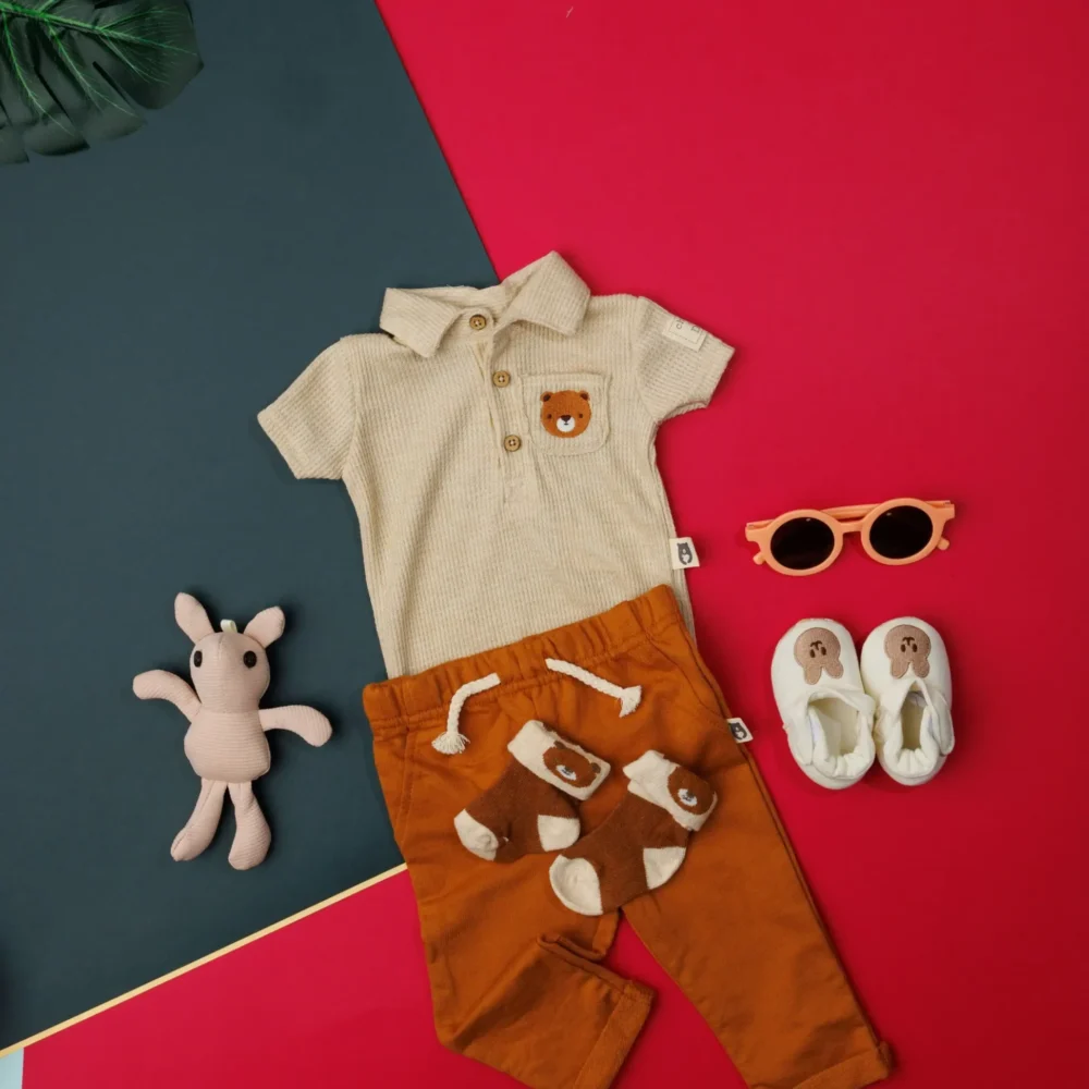 Baby Boys' Bodysuits With Socks