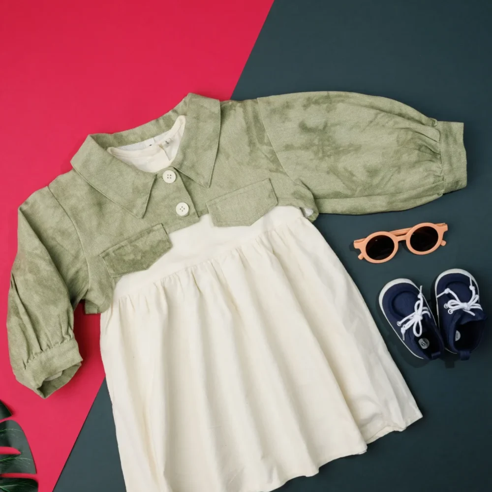 Dress With Soft Fur Jacket