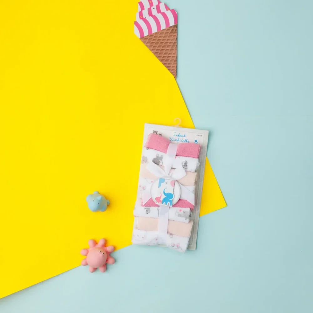 Face Towels For Little One-8Pcs