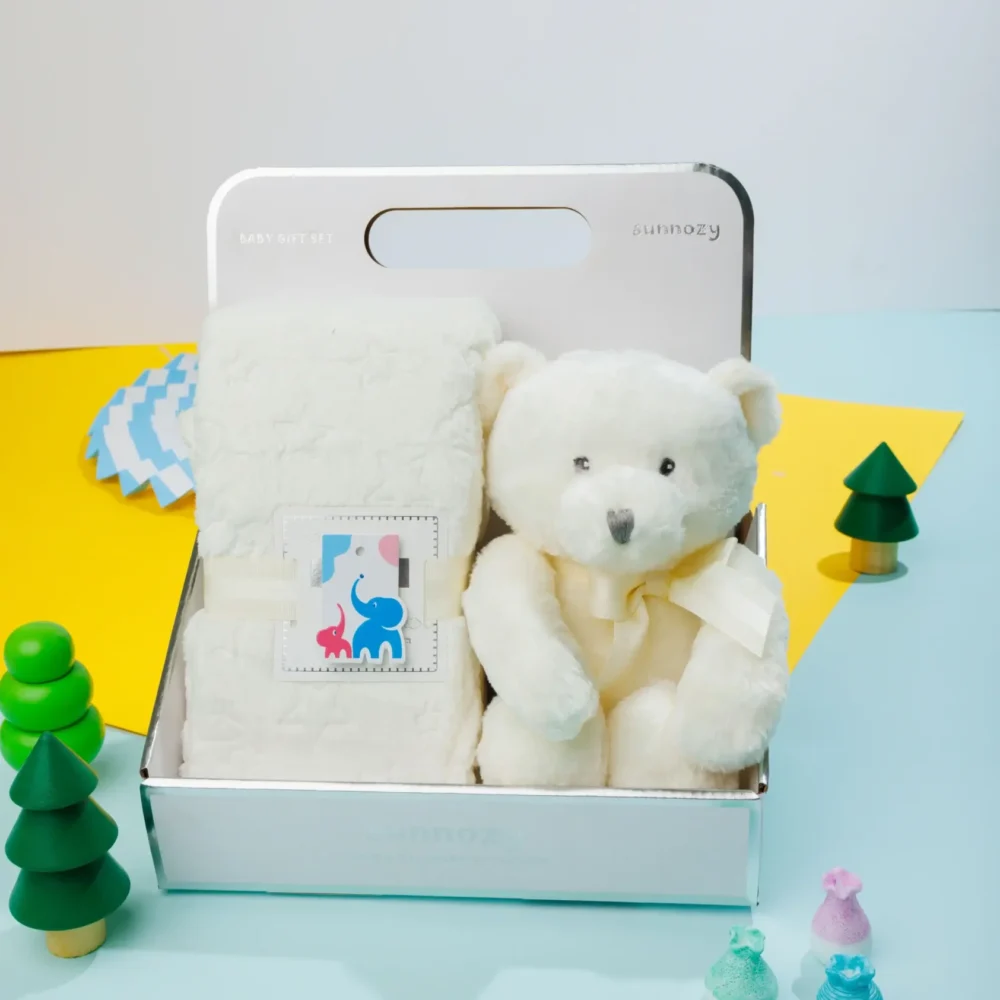Baby Soft Blanket And Toy Set