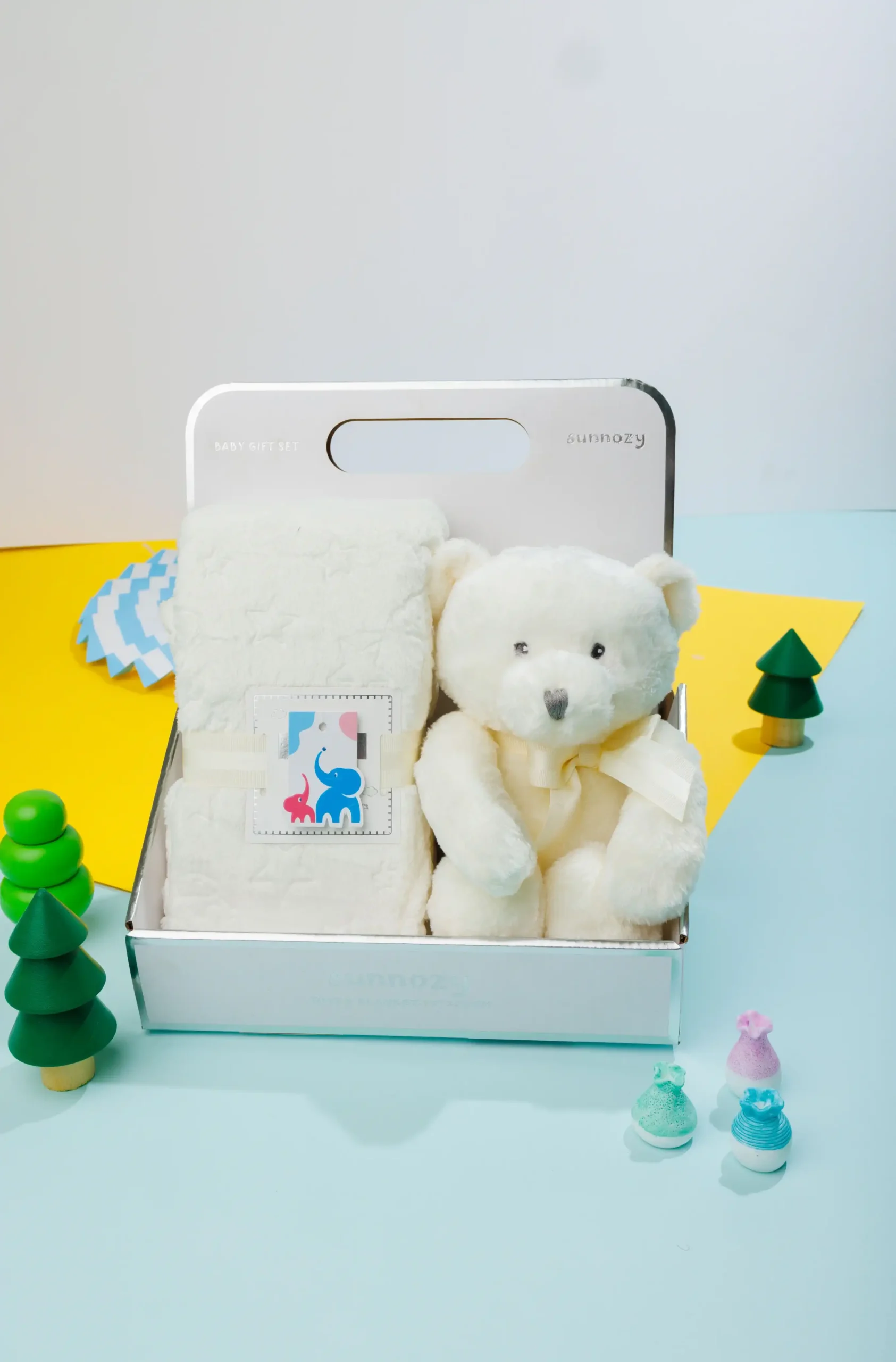 Baby Soft Blanket And Toy Set