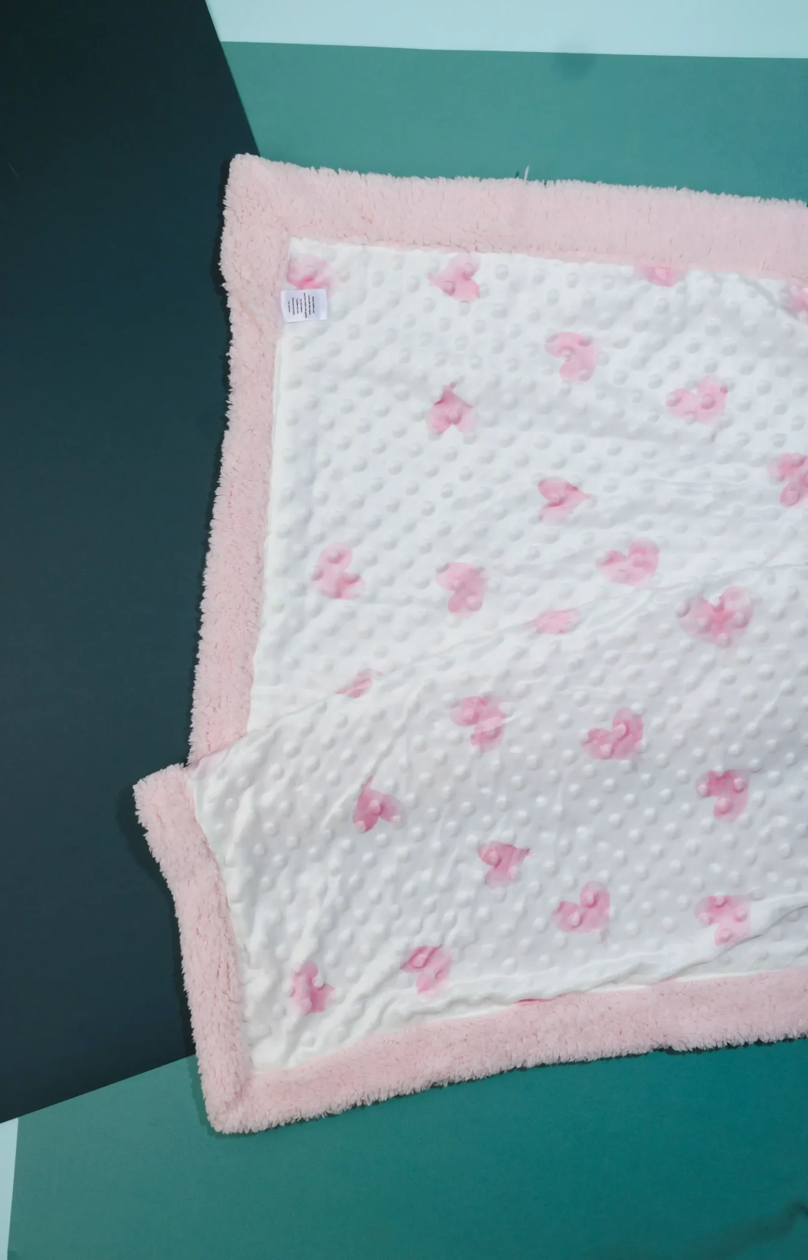 Pink Baby Blanket Set - Image 2