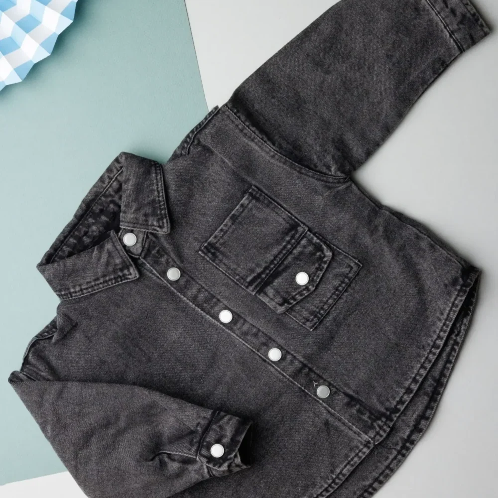 Boys Washed Denim Shirt