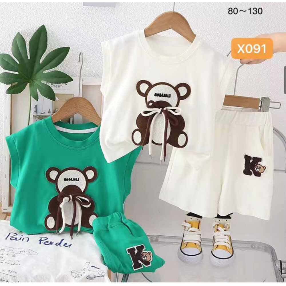 Teddy Bear T-shirt And Shorts