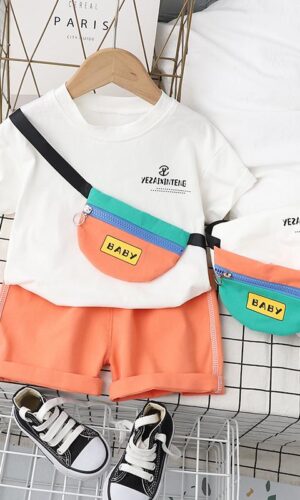 Korean Style T-Shirt with Shorts